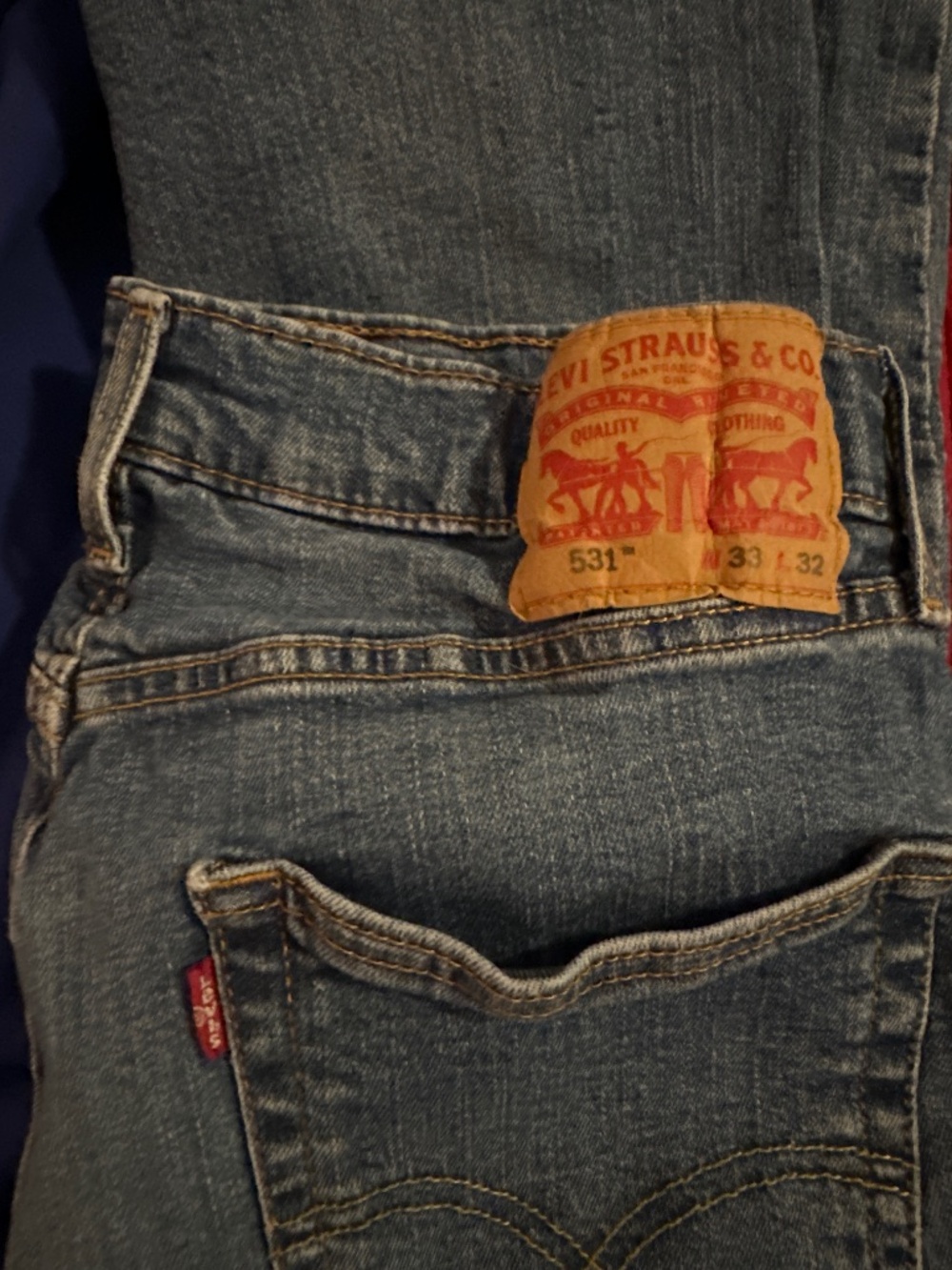 Levi’s 531 33x32